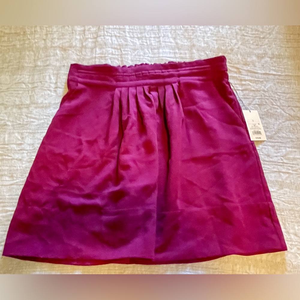 Maroon skirt- A New Day- L.  NWT